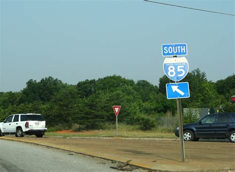 Interstate 85 Aaroads South Carolina