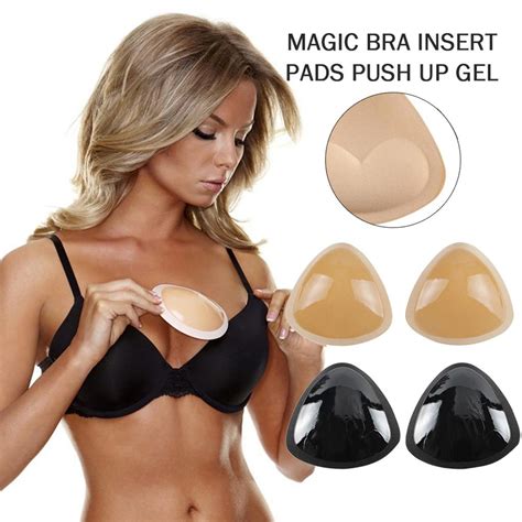 Buy Women S Breast Push Up Pads Swimsuit Accessories Silicone Bra Pad