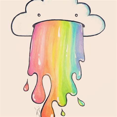 Pin By Domibastet On Rainbow Cute Easy Drawings Cute Drawings