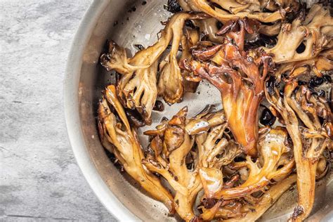 Hen Of The Woods Mushrooms With Brown Butter And Sage