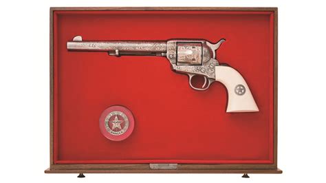 Colt Texas Ranger Commemorative Single Action Army Revolver Rock