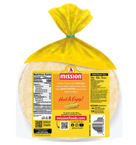 Yellow Corn Tortillas Mission Foods