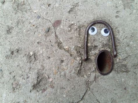 Someone In Bulgaria Is Putting Googly Eyes On Broken Street Objects