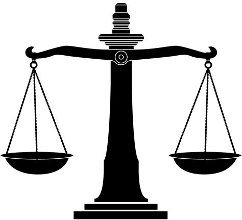 Balance Justice Vector Clipart Best