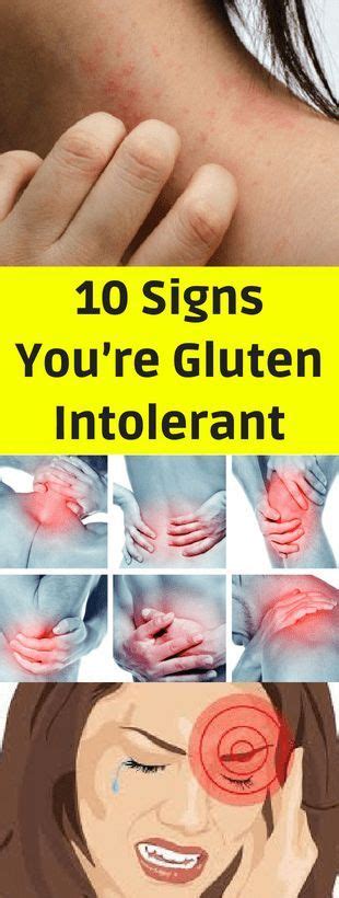 Here Are 10 Signs Youre Gluten Intolerant Gluten Intolerance