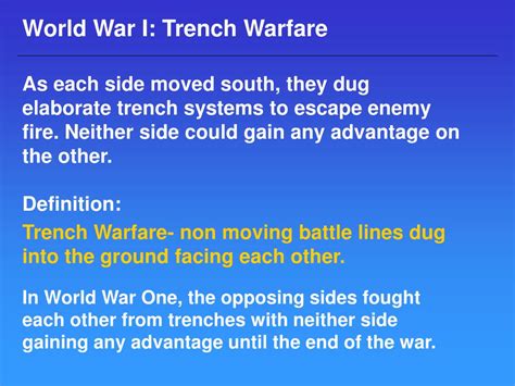 Ppt World War I Begins Powerpoint Presentation Free Download Id