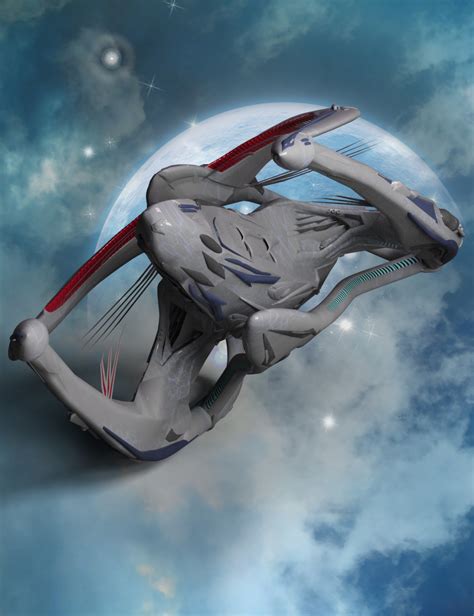 Lt Andromeda Ascendant Starship For Unreal Engine 3d Model By Den