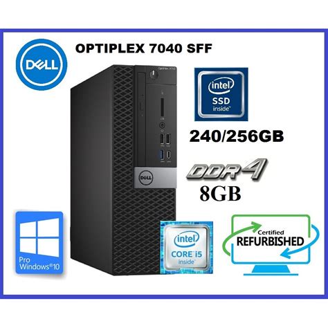 Dell Optiplex 7040 Sffmt Core I5 And I7 6th Gen Refurbished Shopee