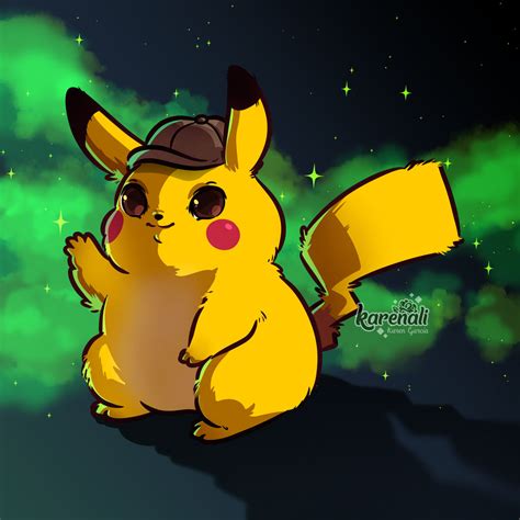 Detective Pikachu By Karenali On Deviantart
