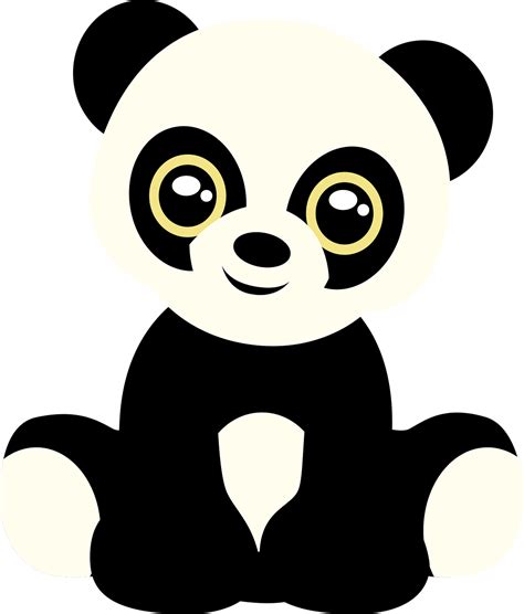 Download Panda Cartoon Png Cute Cartoon Panda Bear Cl