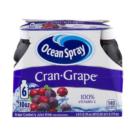 Save On Ocean Spray Cran Grape Juice Drink 6 Pk Order Online Delivery