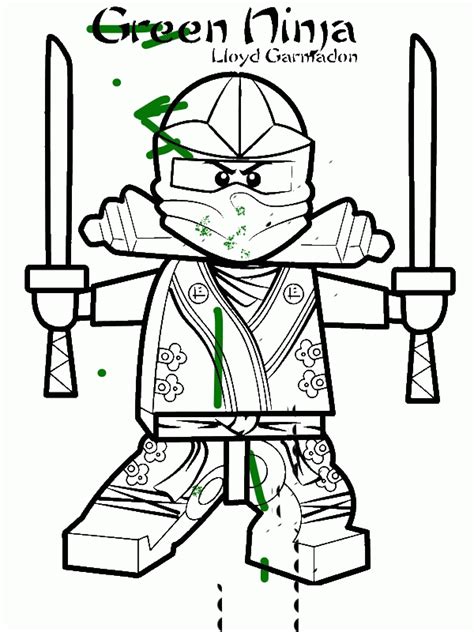 You can now print this beautiful ninjago ninja happy valentines day coloring page or color online for free. Ninjago Coloring Pages Lloyd - Coloring Home