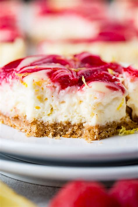 Lemon Raspberry Cheesecake Recipe Easy No Bake Lemon Raspberry
