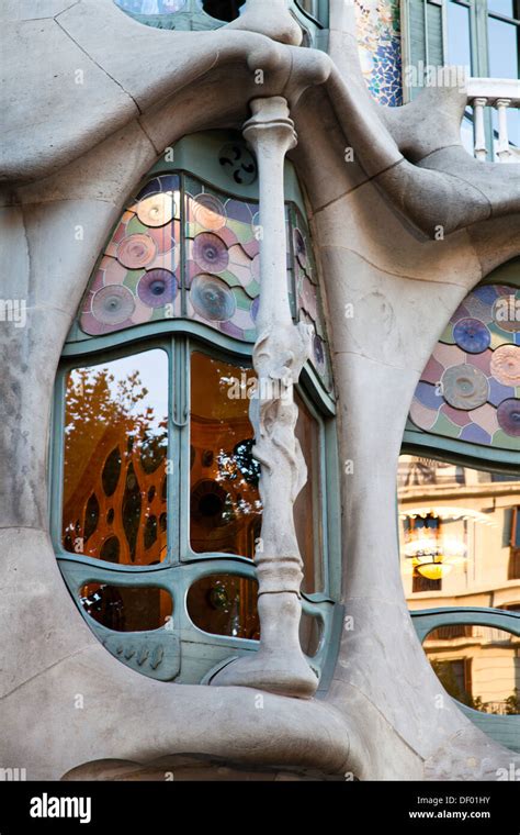 Casa Batlló Building Designed By Antoni Gaudí 1904 1906 Passeig