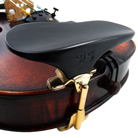 PONTA DE ESTOQUE Queixeira Para Violino 4 4 S A S ÉBANO 28mm
