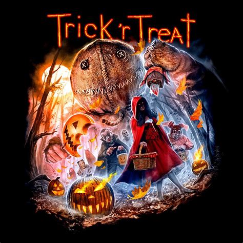 The Horrors Of Halloween Trick R Treat 2007 Artwork Poster Collection