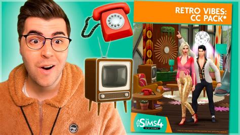 Estoy Obsesionado Con Este Nuevo Pack😍 Retro Vibes Sims 4 Cc Pack