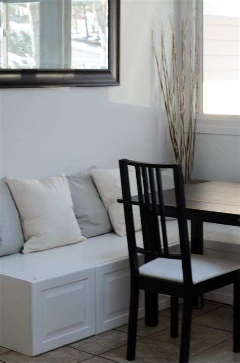 Easy DIY Breakfast Nook Ikea Hack Ikea Banquette Seating Dining Nook Bench Kitchen Seating