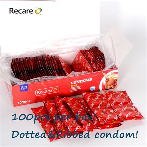 Dotted Ribbed Condom New Design Water Base Lubricant Large Condom Ce And Iso Standard Condoms