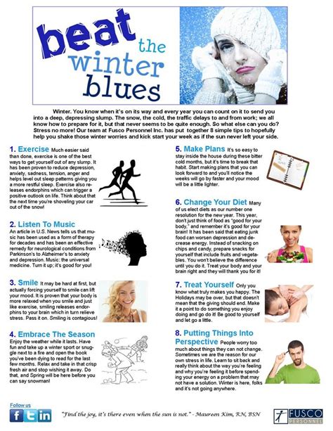 How To Beat Those Winter Blues Blues Winter Blues Fun