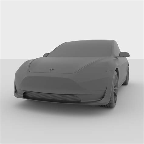 Free 3d File Tesla Model 3 For 3d Printing・3d Print Design To Download