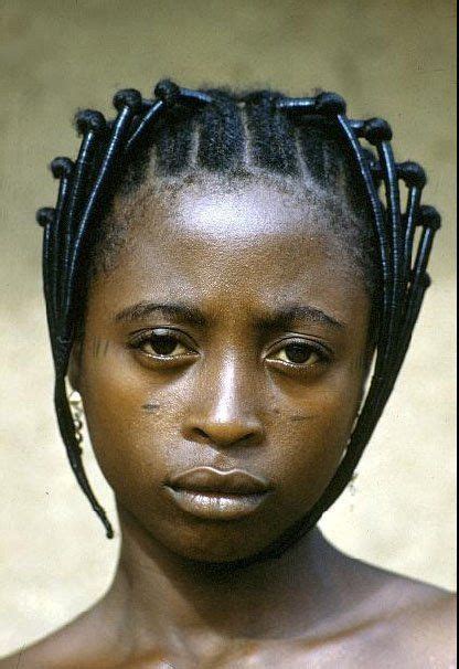 yoruba woman african hairstyles african threading hair threading