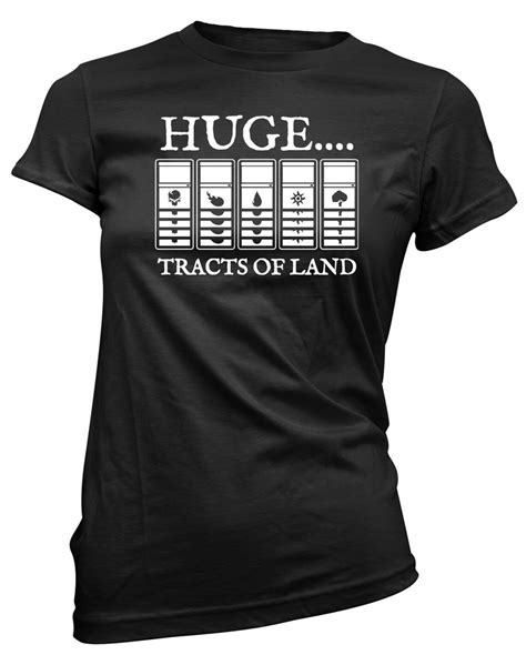 Huge Tracts Of Land Magic Mtg Monty Python Shirt Magic The Etsy
