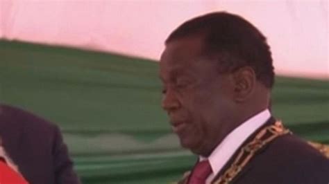 Zimbabwe Emmerson Mnangagwa Sworn In As President After Court Ruling