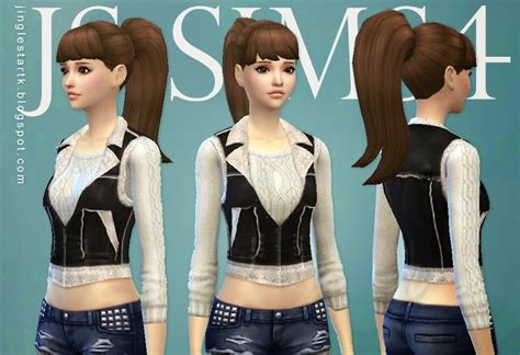 My Sims 4 Blog Sheepskin Vest By Js Sims 4