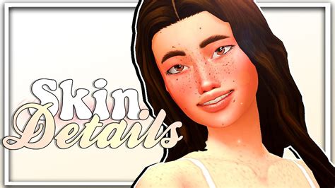 The Sims Maxis Match Skin Details Collection Freckles Skins Vrogue