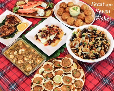 For a traditional christmas dinner, our savory ham dinner menu is the perfect choice. Christmas Eve Seafood Dinner Party Ideas : Feast of the ...