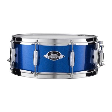 Disc Pearl Exx Export 14 X 55 Snare Drum Electric Blue Sparkle At