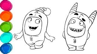 Oddbods halloween coloring book color swap for kids friendly colors fun bubbles episode. Mewarnai Oddbods - Menggambar dan Mewarnai