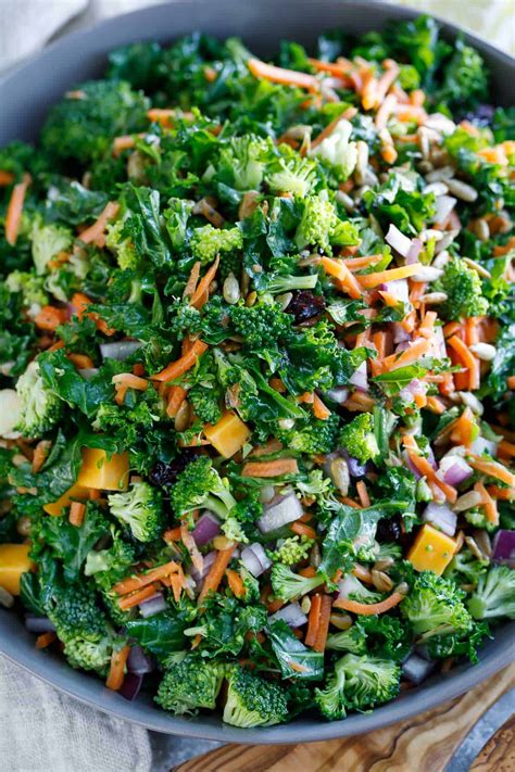 Easy Kale Salad With Fresh Lemon Dressing Cartizzle