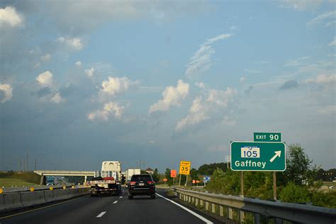 Interstate 85 North Cherokee County Aaroads South Carolina