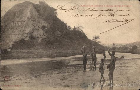 the river of diamonds in loango french congo gabon africa