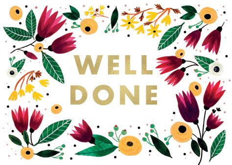 Well Done Congratulations Card Free Greetings Island