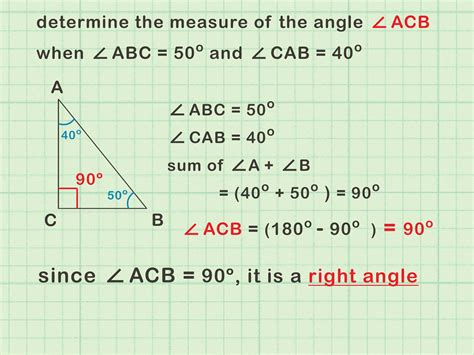 How to tell if a triangle is right, MISHKANET.COM