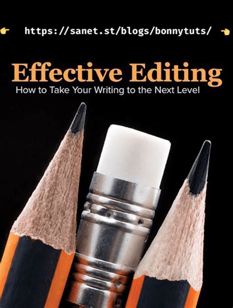 Ttc Effective Editing How To Take Your Writing To The Next Level