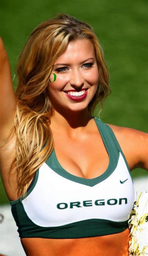 Oregon Cheerleader Kimmi Is Here To Cheer Up Despondent Oregon Football