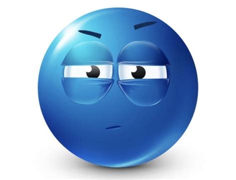 Hmm🤨🤨 Blue Emoji Funny Emoticons Funny Emoji Faces