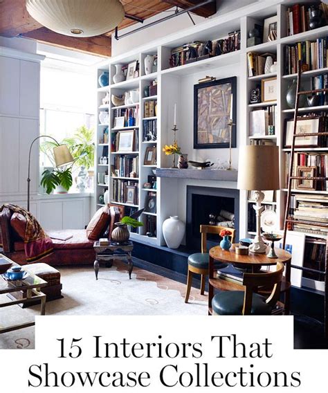 15 Interiors That Showcase Collections Cozy Home Library Romantic