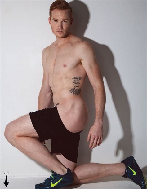 OMG His Butt British Olympian And Ginger Greg Rutherford In Attitude Magazine OMG BLOG