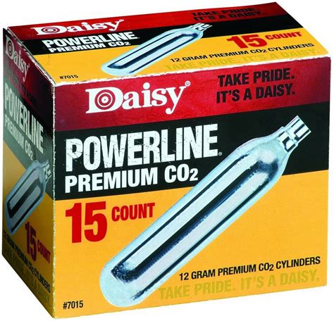 Daisy Powerline Cartridges Premium Co Cylinders Count Airgun