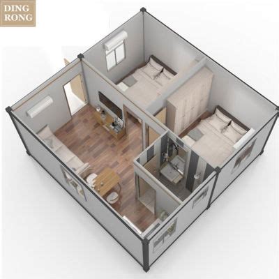 Low Cost Bungalow Bedroom House Plans Prefabricated Houses For Libya