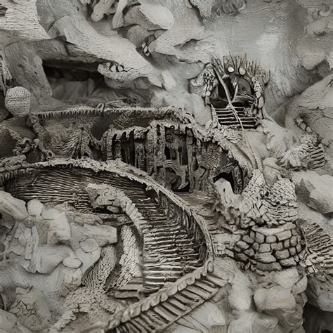 Dragons Lair Game Of Thrones Mountain Cave · Creative Fabrica