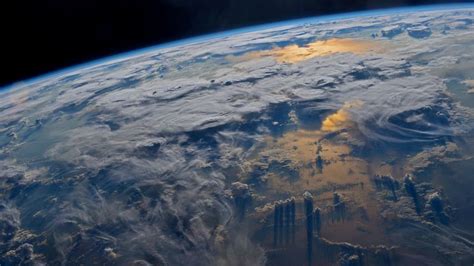 Earth From The International Space Station Photographed By Astronaut