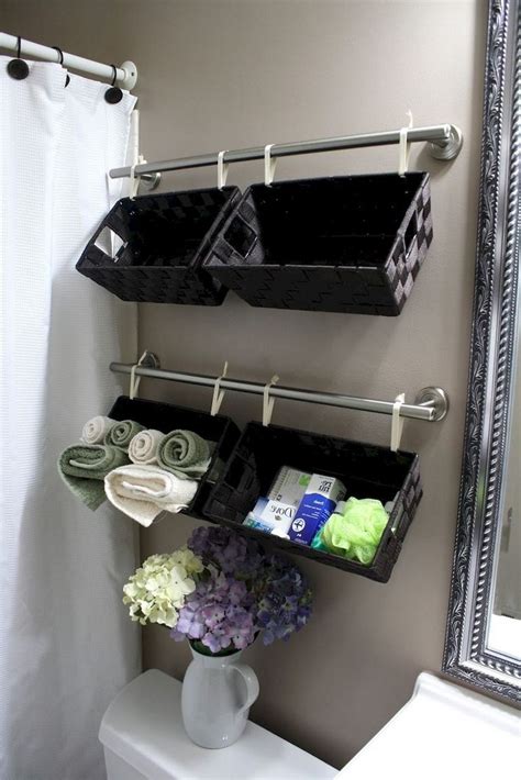 Very Cheap And Creative Storage Hacks For Small Apartments Bathroom Storage Solutions