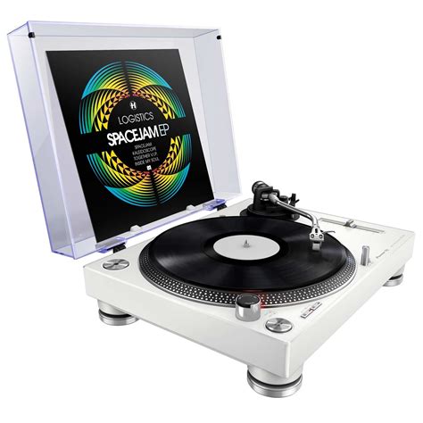 Pioneer Dj Plx 500 Turntables White With Prox Turntable Cases Duo Package