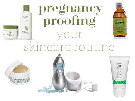 Pregnancy Skin Care Routine What To Look For And What To Avoid